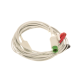 Mortara 9293-050-50 3-Lead ECG Cable With Pinch Connectors